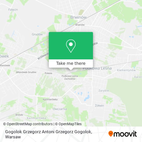 Gogolok Grzegorz Antoni Grzegorz Gogolok map