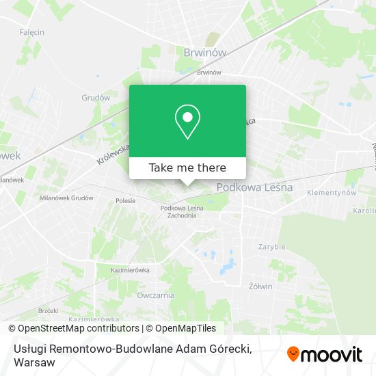 Usługi Remontowo-Budowlane Adam Górecki map