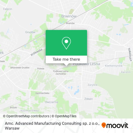 Amc. Advanced Manufacturing Consulting sp. z o.o. map