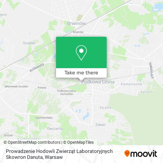 Prowadzenie Hodowli Zwierząt Laboratoryjnych Skowron Danuta map