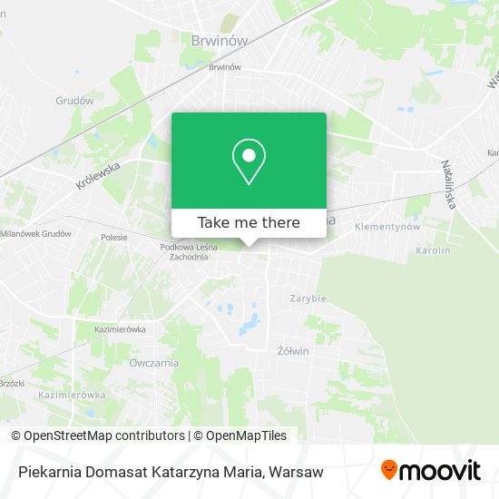 Piekarnia Domasat Katarzyna Maria map