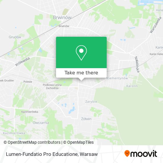 Lumen-Fundatio Pro Educatione map