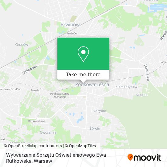 Wytwarzanie Sprzętu Oświetleniowego Ewa Rutkowska map