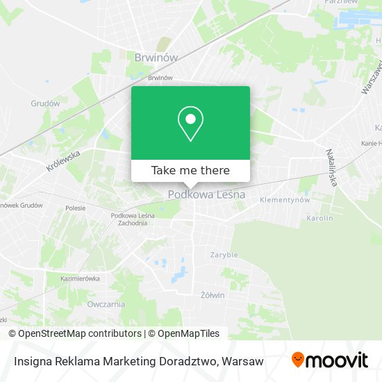 Insigna Reklama Marketing Doradztwo map