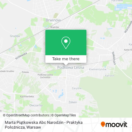 Marta Piątkowska Abc Narodzin - Praktyka Położnicza map