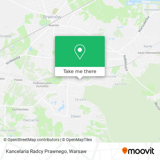 Kancelaria Radcy Prawnego map