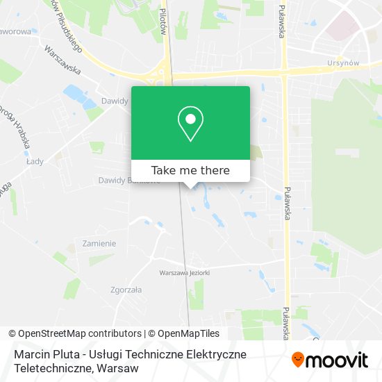 Marcin Pluta - Usługi Techniczne Elektryczne Teletechniczne map