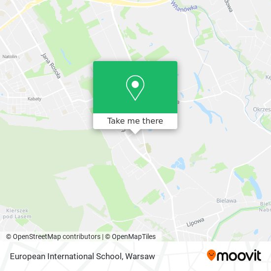 European International School map