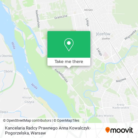 Kancelaria Radcy Prawnego Anna Kowalczyk-Pogorzelska map