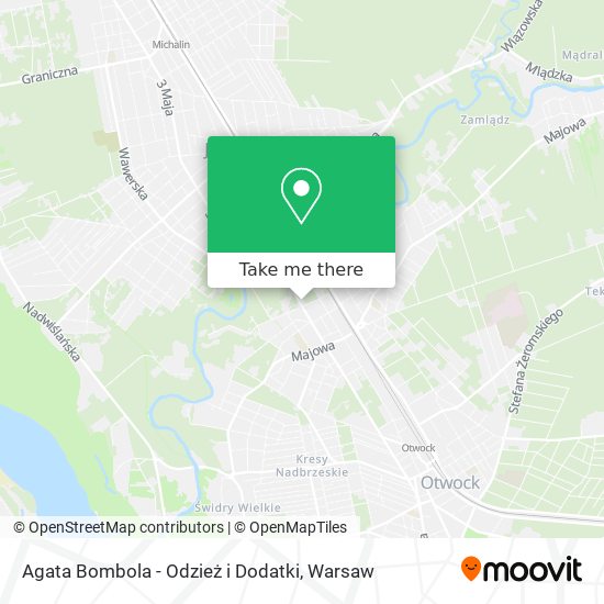 Agata Bombola - Odzież i Dodatki map