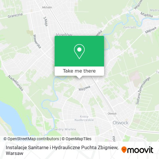 Карта Instalacje Sanitarne i Hydrauliczne Puchta Zbigniew