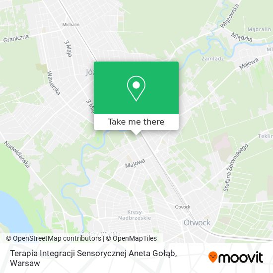 Terapia Integracji Sensorycznej Aneta Gołąb map