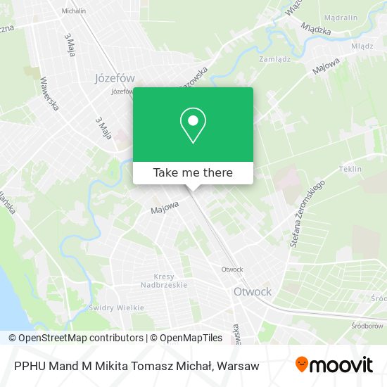 PPHU Mand M Mikita Tomasz Michał map