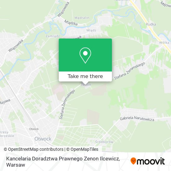 Kancelaria Doradztwa Prawnego Zenon Ilcewicz map