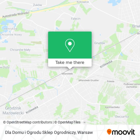 Dla Domu i Ogrodu Sklep Ogrodniczy map