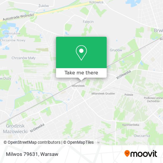 Milwos 79631 map