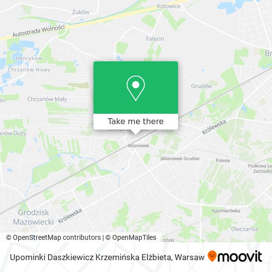 Upominki Daszkiewicz Krzemińska Elżbieta map