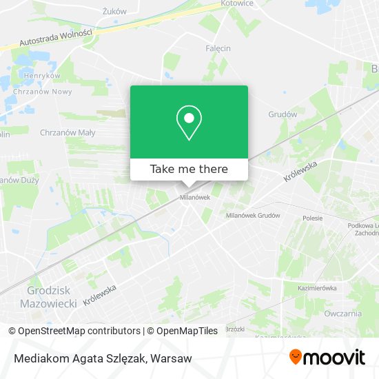 Mediakom Agata Szlęzak map