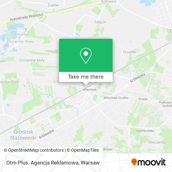 Otm Plus. Agencja Reklamowa map