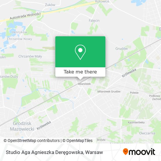 Studio Aga Agnieszka Deręgowska map