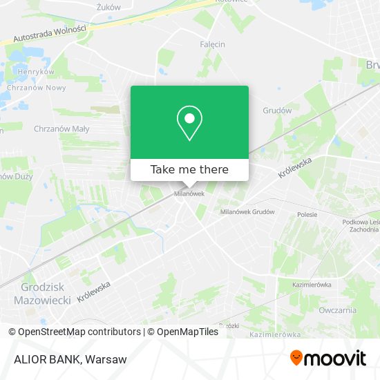 ALIOR BANK map