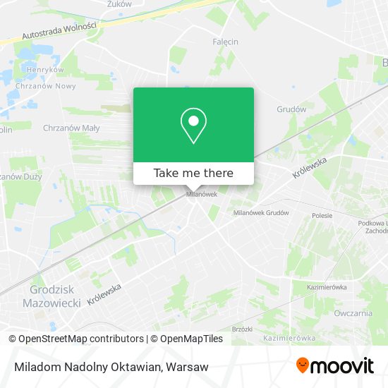 Miladom Nadolny Oktawian map