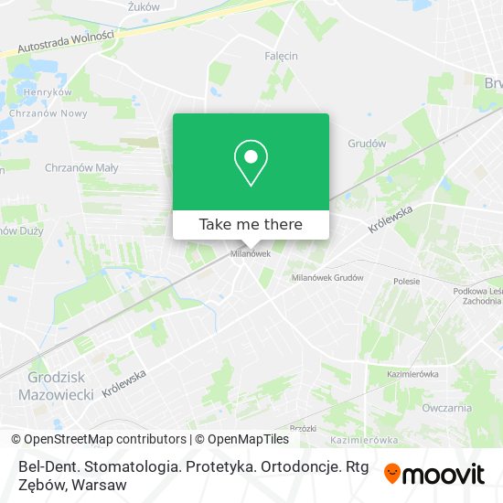 Bel-Dent. Stomatologia. Protetyka. Ortodoncje. Rtg Zębów map