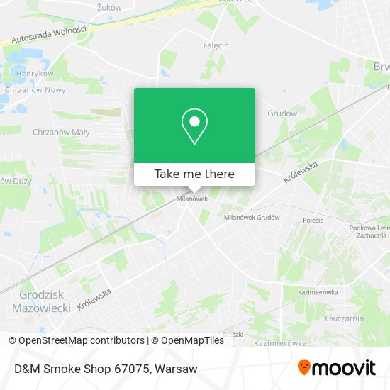 D&M Smoke Shop 67075 map