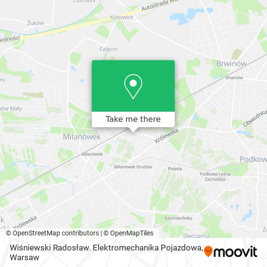 Wiśniewski Radosław. Elektromechanika Pojazdowa map