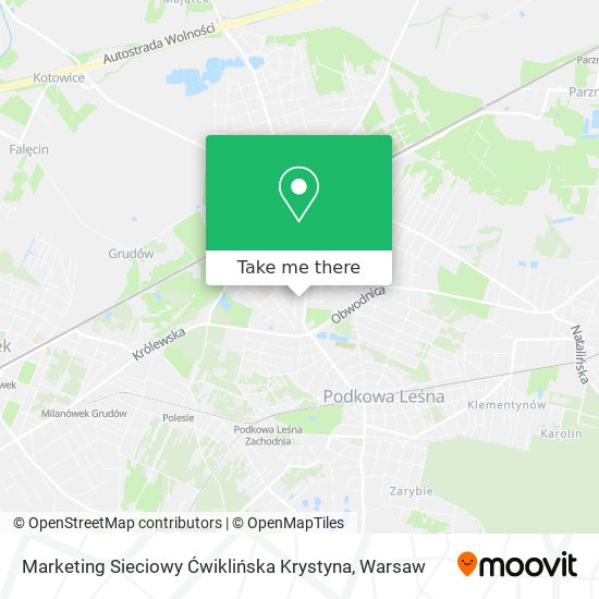 Marketing Sieciowy Ćwiklińska Krystyna map