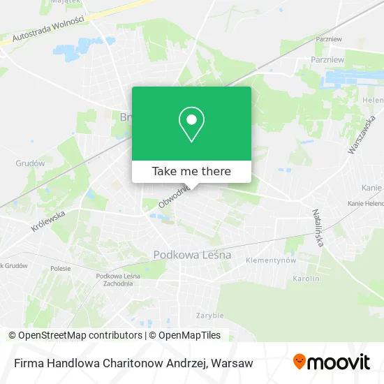 Карта Firma Handlowa Charitonow Andrzej