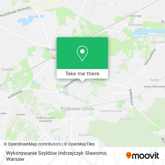 Wykonywanie Szyldów Indrzejczyk Sławomir map