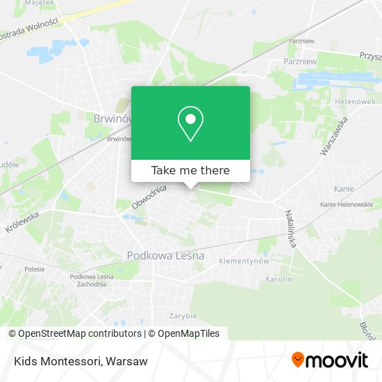 Kids Montessori map