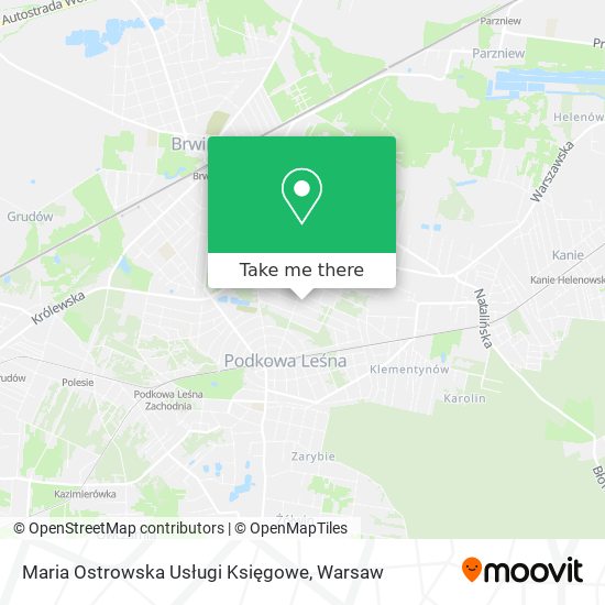 Maria Ostrowska Usługi Księgowe map