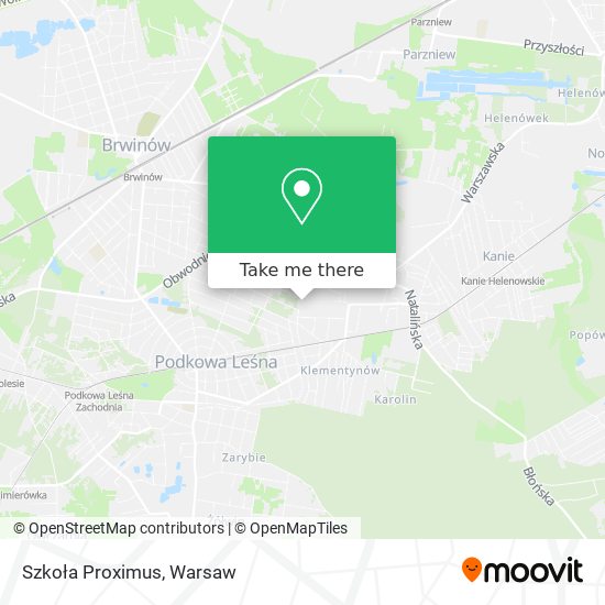 Szkoła Proximus map