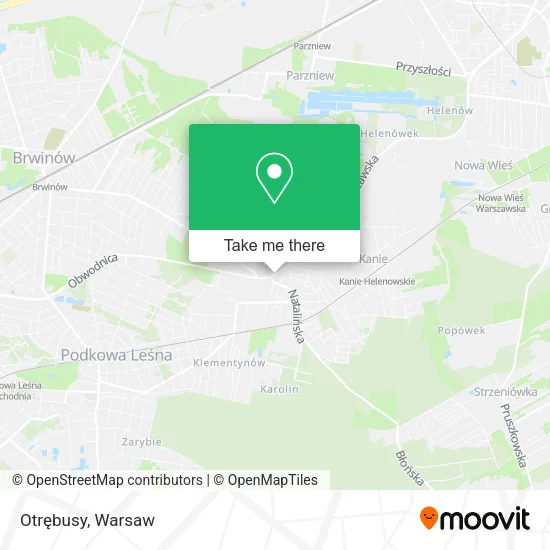 Карта Otrębusy