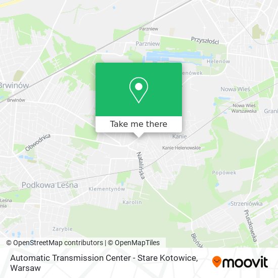 Automatic Transmission Center - Stare Kotowice map