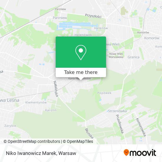 Niko Iwanowicz Marek map