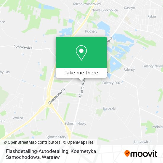 Карта Flashdetailing-Autodetailing, Kosmetyka Samochodowa