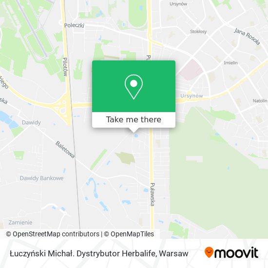 Łuczyński Michał. Dystrybutor Herbalife map