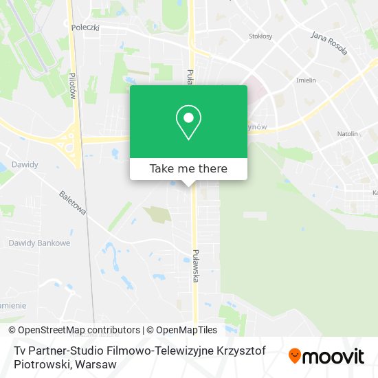 Tv Partner-Studio Filmowo-Telewizyjne Krzysztof Piotrowski map