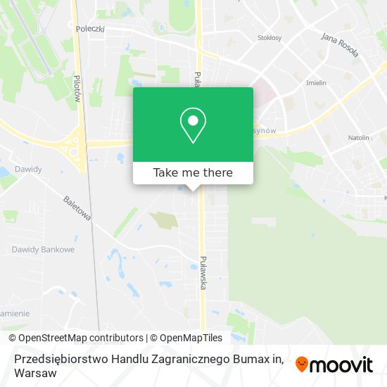 Przedsiębiorstwo Handlu Zagranicznego Bumax in map