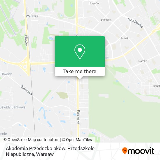 Akademia Przedszkolaków. Przedszkole Niepubliczne map