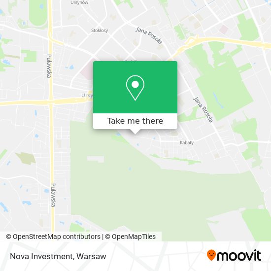 Nova Investment map