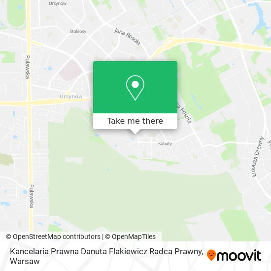 Карта Kancelaria Prawna Danuta Flakiewicz Radca Prawny