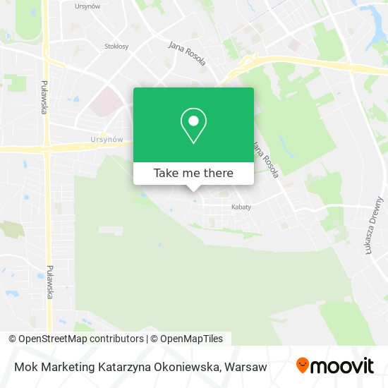 Mok Marketing Katarzyna Okoniewska map