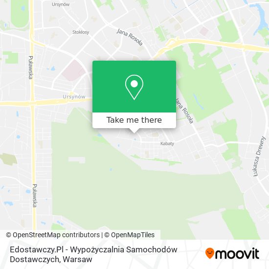 Edostawczy.Pl - Wypożyczalnia Samochodów Dostawczych map