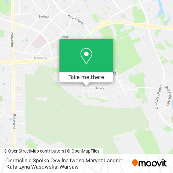 Dermclinic Spolka Cywilna Iwona Marycz Langner Katarzyna Wasowska map