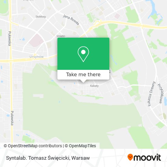 Syntalab. Tomasz Święcicki map