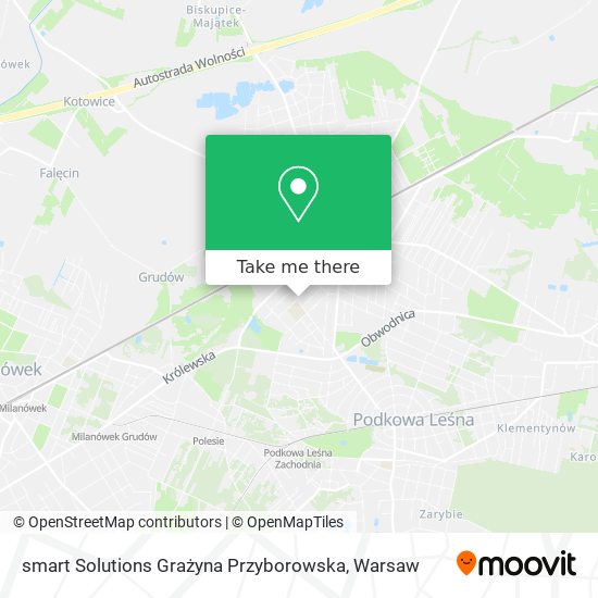 smart Solutions Grażyna Przyborowska map